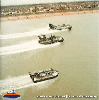 Military Hovercraft with the Royal Navy -  (credit: The <a href='http://www.hovercraft-museum.org/' target='_blank'>Hovercraft Museum Trust</a>).